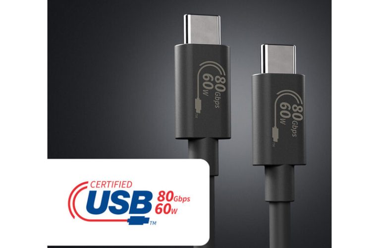 USB4 2.0 Cables Capable of 80 Gbps Data and Power Delivery of 60 W and 240 W, Get Certified