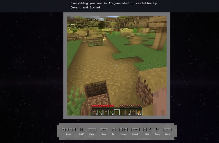 Etched Introduces AI-Powered Games Without GPUs, Displays Minecraft Replica