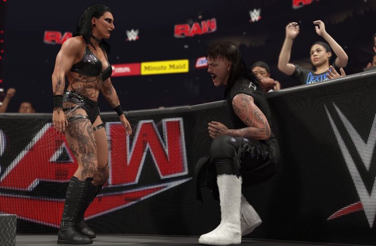 WWE 2K25 fügt schließlich die Intergender -Übereinstimmungen hinzu, für die WWE selbst zu feige ist, plus einen Open-World-Modus, der exklusiv für die aktuellen Generationskonsolen ist