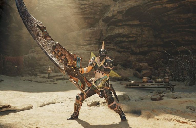 Cómo usar la gran espada en Monster Hunter Wilds