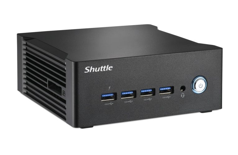 Shuttle Unveils New XPC nano Barebone NA10H7 PC With AMD Ryzen 7-8845HS APU