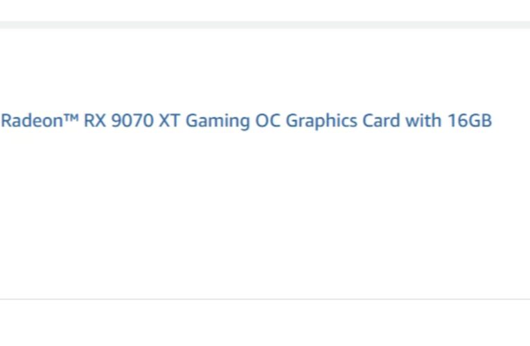 AMD Radeon RX 9070 and 9070 XT Listed On Amazon – One Buyer Snags a Unit