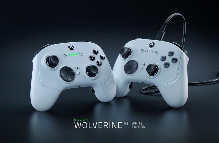 Razer Unveils Razer Wolverine V3 Controller Product Line in White