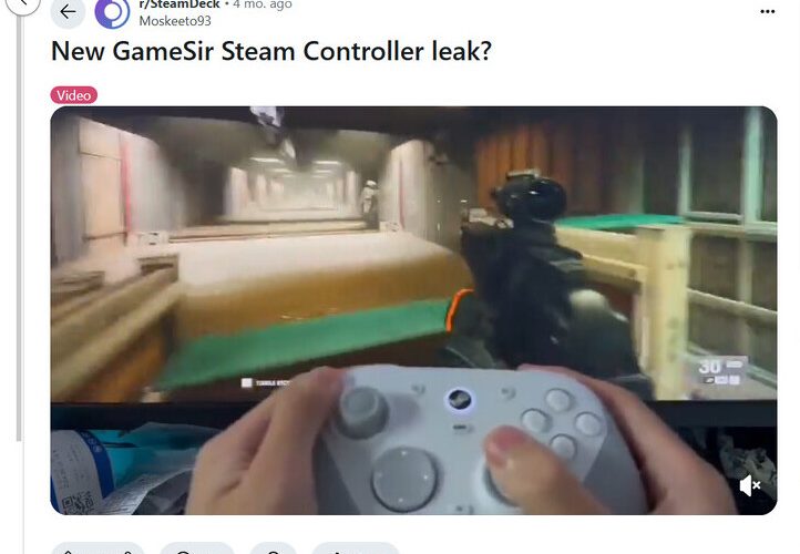 GameSir “Steam Deck Controller” is Just a Prototype, CEO States that Valve is Not Officially Involved