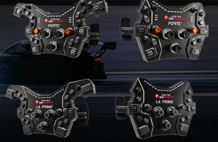 Asetek SimSports Launches Next-Gen Steering Wheels and Pedals